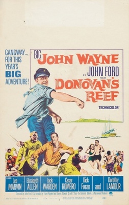 Donovan's Reef movie poster (1963) wood print