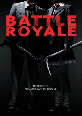 Battle Royale movie poster (2000) metal framed poster