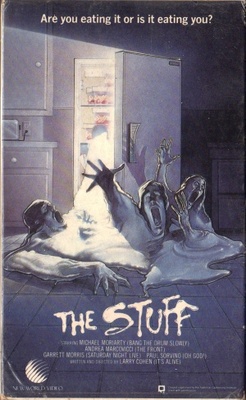 The Stuff movie poster (1985) wooden framed poster