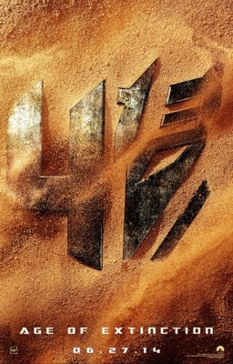 Transformers 4 movie poster (2014) wood print