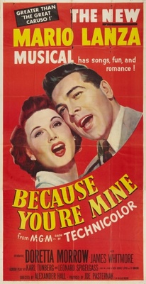 Because You're Mine movie poster (1952) wooden framed poster