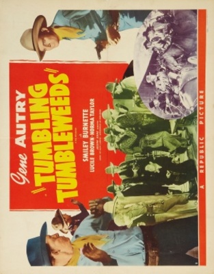 Tumbling Tumbleweeds movie poster (1935) wood print
