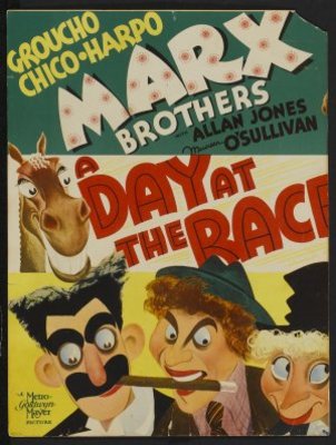 A Day at the Races movie poster (1937) Stickers MOV_ebafcb63