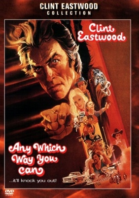 Any Which Way You Can movie poster (1980) canvas poster