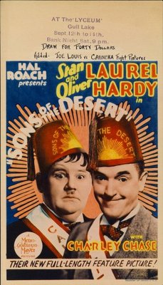 Sons of the Desert movie poster (1933) metal framed poster