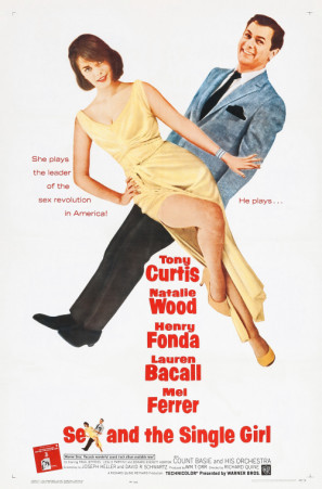 Sex and the Single Girl movie poster (1964) poster with hanger