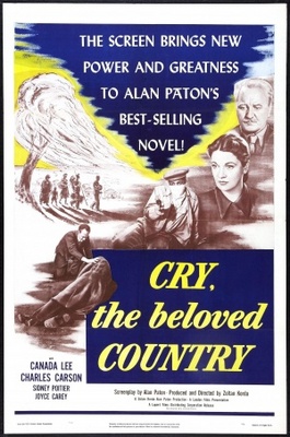 Cry, the Beloved Country movie poster (1952) puzzle MOV_ebdb7dbf
