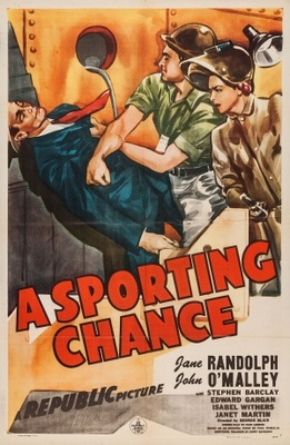 A Sporting Chance movie poster (1945) Stickers MOV_ebf95045