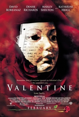 Valentine movie poster (2001) poster with hanger