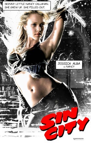 Sin City movie poster (2005) Longsleeve T-shirt