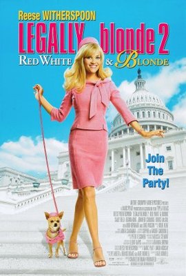 Legally Blonde 2: Red, White & Blonde movie poster (2003) pillow