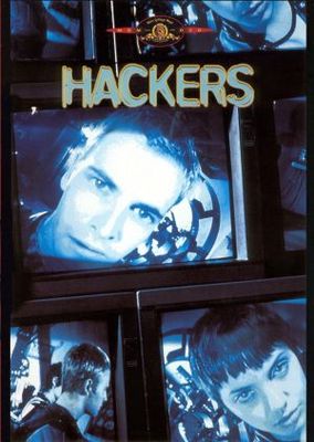 Hackers movie poster (1995) poster with hanger
