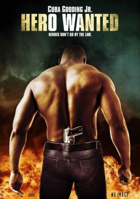 Hero Wanted movie poster (2008) poster with hanger