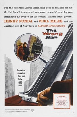 The Wrong Man movie poster (1956) canvas poster