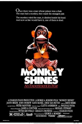 Monkey Shines movie poster (1988) poster with hanger