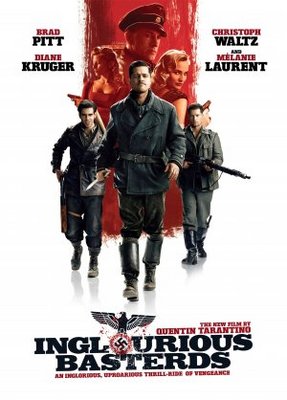 Inglourious Basterds movie poster (2009) Stickers MOV_ec32ce84
