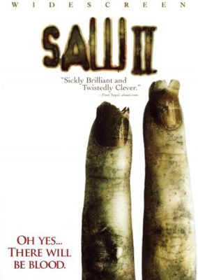 Saw II movie poster (2005) poster with hanger