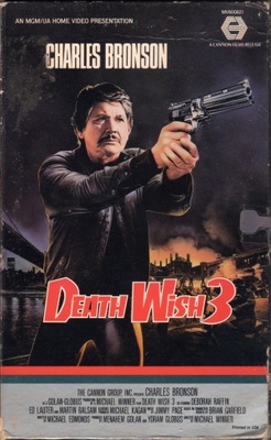 Death Wish 3 movie poster (1985) wood print