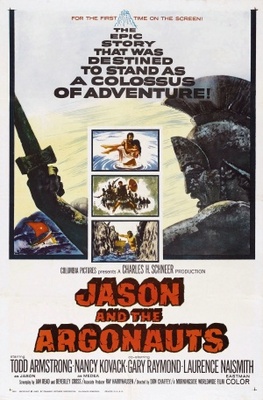 Jason and the Argonauts movie poster (1963) metal framed poster