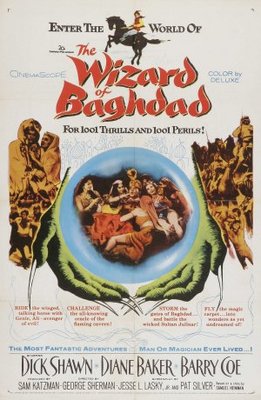 The Wizard of Baghdad movie poster (1960) wood print
