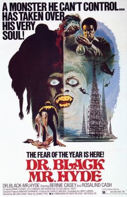 Dr. Black, Mr. Hyde movie poster (1976) poster with hanger