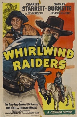 Whirlwind Raiders movie poster (1948) poster with hanger