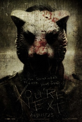 You're Next movie poster (2011) canvas poster