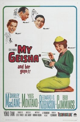 My Geisha movie poster (1962) poster with hanger