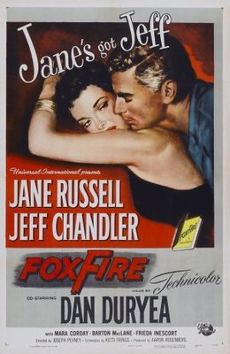 Foxfire movie poster (1955) Mouse Pad MOV_ec8690bf