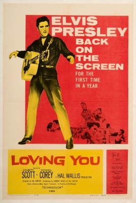 Loving You movie poster (1957) hoodie
