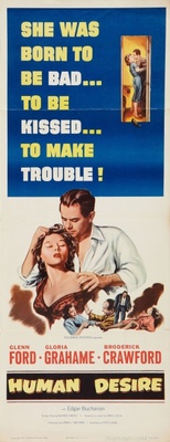 Human Desire movie poster (1954) poster