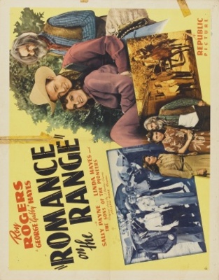 Romance on the Range movie poster (1942) poster with hanger