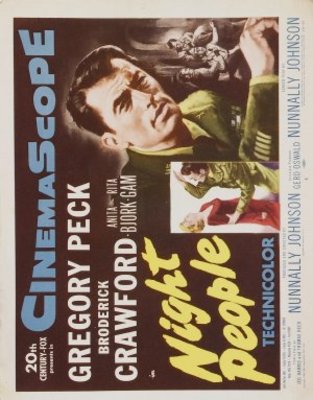 Night People movie poster (1954) Tank Top