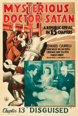 Mysterious Doctor Satan movie poster (1940) pillow