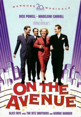 On the Avenue movie poster (1937) hoodie