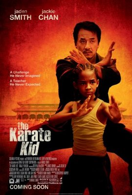 The Karate Kid movie poster (2010) poster with hanger