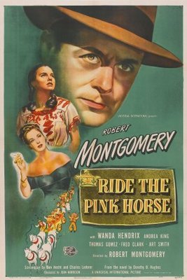 Ride the Pink Horse movie poster (1947) Mouse Pad MOV_ecd852c9