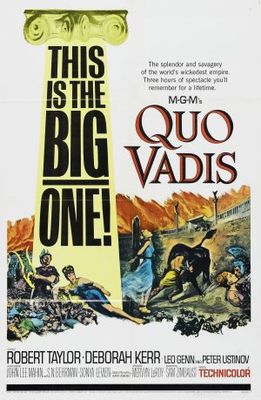 Quo Vadis movie poster (1951) metal framed poster