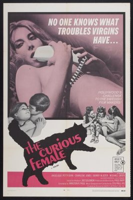 The Curious Female movie poster (1970) mouse pad
