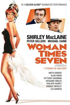 Woman Times Seven movie poster (1967) tote bag