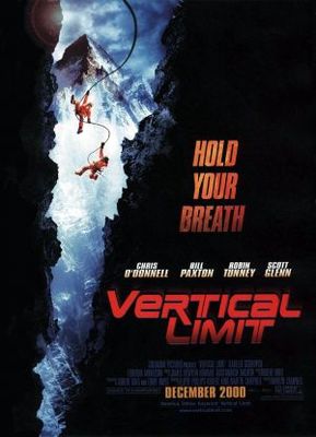 Vertical Limit movie poster (2000) metal framed poster