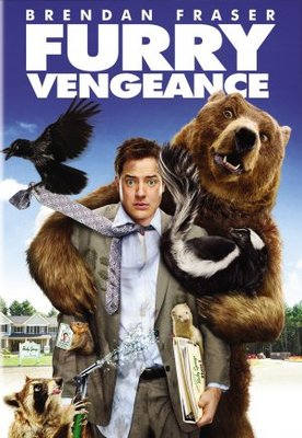 Furry Vengeance movie poster (2010) canvas poster