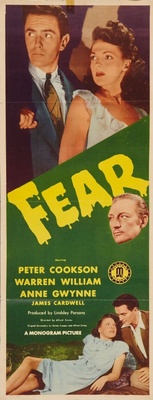Fear movie poster (1946) poster with hanger