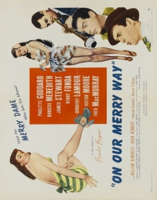On Our Merry Way movie poster (1948) mouse pad