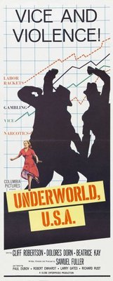 Underworld U.S.A. movie poster (1961) mouse pad