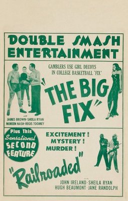The Big Fix movie poster (1947) canvas poster