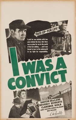 I Was a Convict movie poster (1939) canvas poster