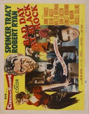 Bad Day at Black Rock movie poster (1955) pillow