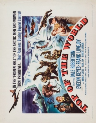Top of the World movie poster (1955) wooden framed poster