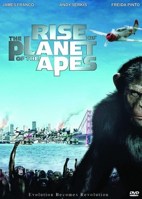Rise of the Planet of the Apes movie poster (2011) metal framed poster
